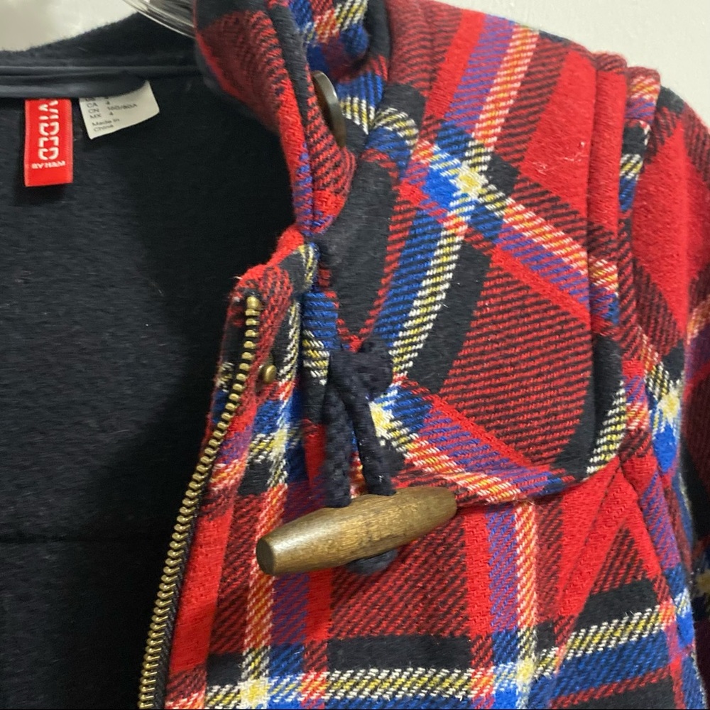 Plaid Winter Coat